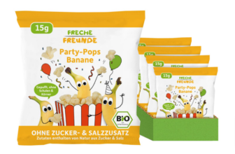 FRECHE-FREUNDE-Bio-Party-Pops-Banane-fruchtiger-Snack