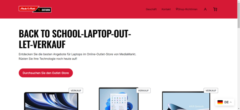 Warnung vor Betrug: Fake Shop media-markt-de.com