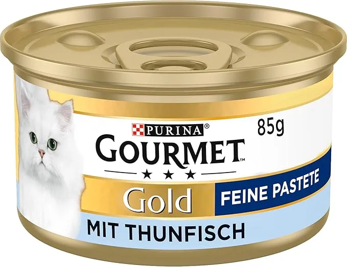 Gourmet Gold Feine Pastete Katze Nassfutter Thunfisch