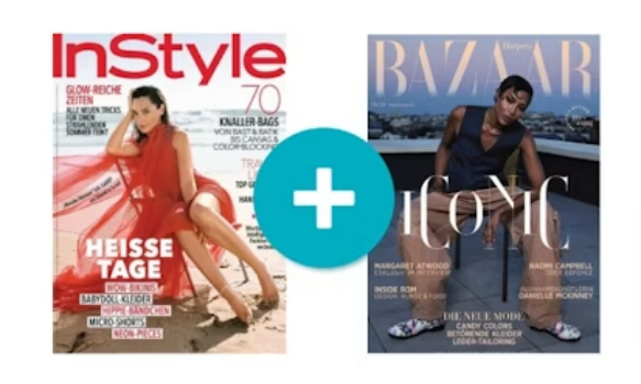 Gratis Jahresabo Harpers Bazaar und InStyle