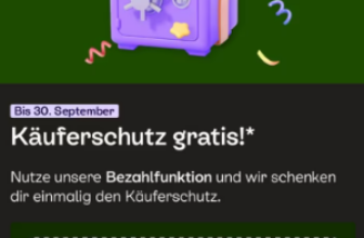 Gratis Käuferschutz