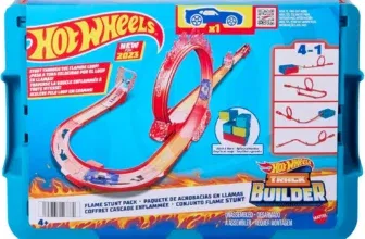 Hot Wheels Trackset im Feuer-Design Fahrzeug HMC04