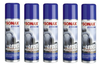 Hotdeals-5x-SONAX-XTREME-LederPflegeSchaum-5x-250-ml