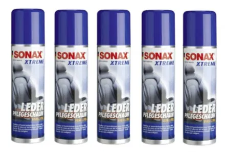 Hotdeals-5X-Sonax-Xtreme-Lederpflegeschaum-5X-250-Ml