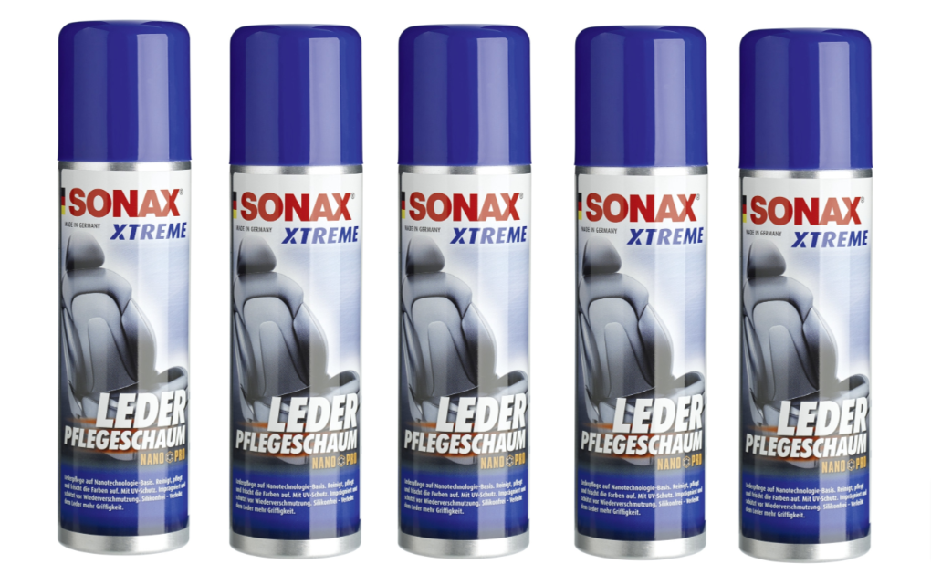 Hotdeals-5X-Sonax-Xtreme-Lederpflegeschaum