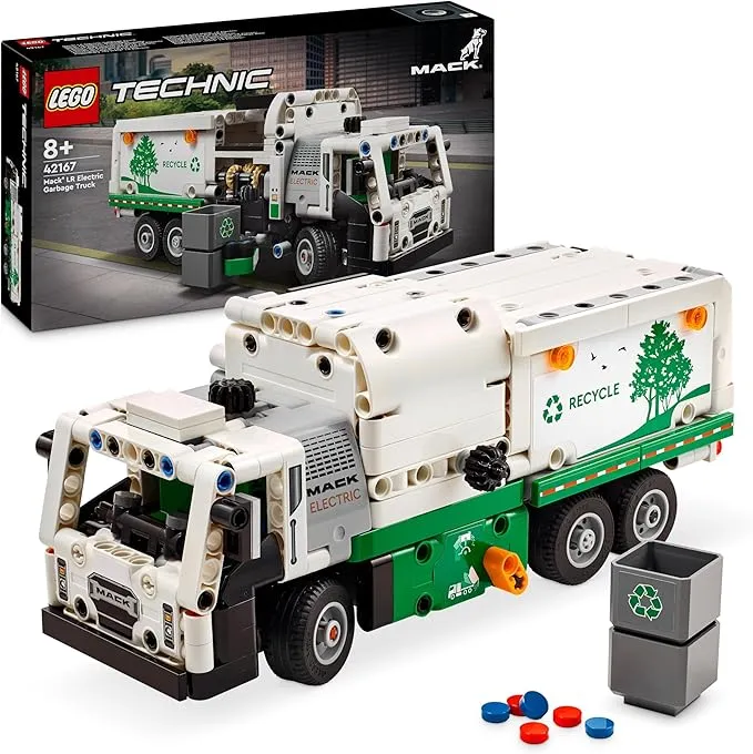 Lego Technic - Mack Lr Electric Müllwagen (42167)