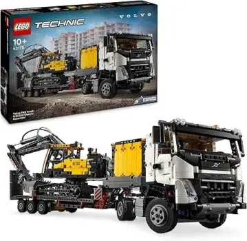 LEGO Technic - Volvo FMX LKW mit EC230 Electric Raupenbagger (42175)