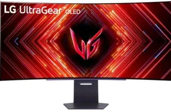 LG UltraGear OLED 45GS95QE-B UltraGear™ 45 Zoll OLED Curved Gaming Monitor