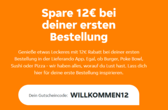 Lieferando-Gutschein für App Neukunden