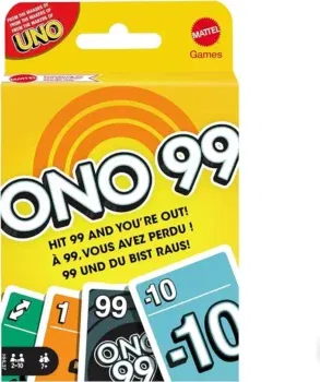 Mattel Games HHL37 - ONO 99 Kartenspiel