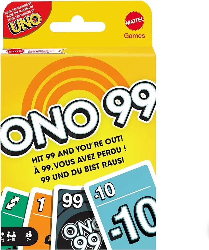 Mattel Games Hhl37 - Ono 99 Kartenspiel