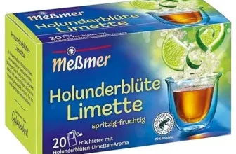 Meßmer Holunderblüte-Limette 20 Teebeutel