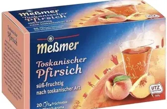 Meßmer Toskanischer Pfirsich Tee 20 Teebeutel