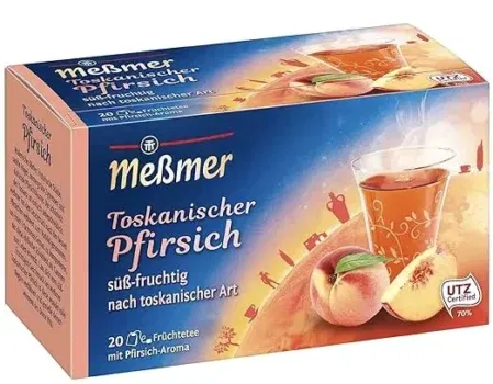 Meßmer Toskanischer Pfirsich Tee 20 Teebeutel