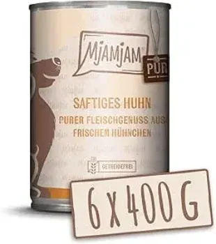 MjAMjAM Nassfutter Huhn pur