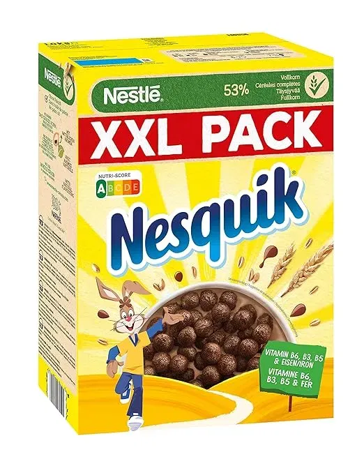 Nestlé Nesquik Knusper-Frühstück Xxl