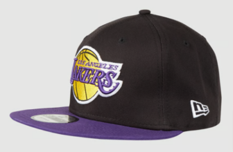 New-Era-Cap-mit-Lakers-Stickerei-black-