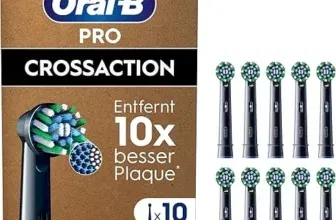 Oral-B Pro CrossAction Aufsteckbürsten 10 Stück