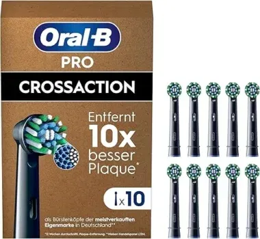 Oral-B Pro CrossAction Aufsteckbürsten 10 Stück