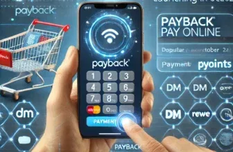 PAYBACK Pay Online Symbol, das digitale Zahlungen und das Sammeln von Punkten im Online-Shopping ab Oktober 2024 darstellt.