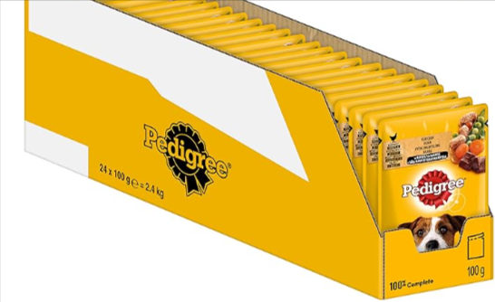 Pedigree-Vital-Protection-Portionsbeutel-Mit-Huhn-Und-Gemüse-In-Sauce-24-X-100G-Amazon-De-Haustier