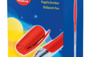 Pelikan-Kugelschreiber-Stick-pro-1-Box-mit-20-Stück-Schreibfarbe-rot