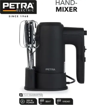 Petra PT5613BMBLKVDE Handmixer