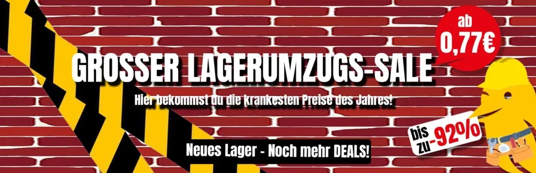 Picksport Lager-Umzugs-Sale