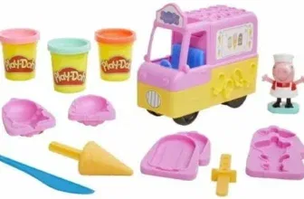 Play-Doh Peppa's Eiscreme-Spielset mit Eiswagen