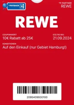 REWE Coupon 10€