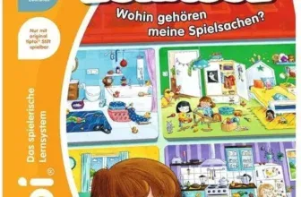 Ravensburger 196 tiptoi Spiel 00196-Mein Zuhause - Lernspiel zum Wortschatz