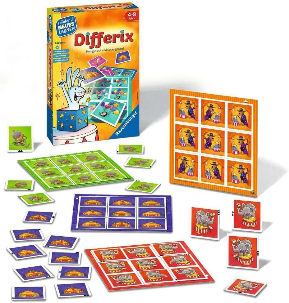 Ravensburger 24930 - Differix - Spielen Und Lernen Für Kinder