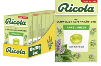 Ricola-Apfelminze-10-Böxli-original-Schweizer-Kräuter-Bonbons