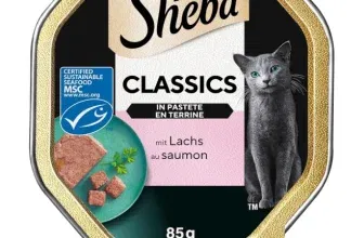Sheba Katzennassfutter Classics in Pastete mit Lachs 22er Pack (22x85g) ab 9,70 € inkl. Prime-Versand