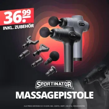 SPORTINATOR Level Up Massagepistole