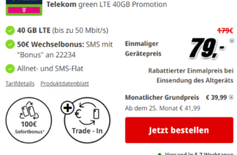 Samsung Galaxy S24 Ultra + freenet Telekom green LTE 40GB