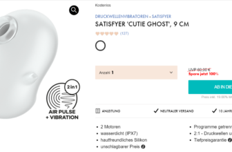 Satisfyer Cutie Ghost Druckwellenvibrator