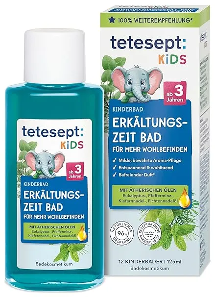 Tetesept Kinderbad Erkältungszeit