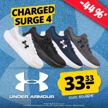 Under Armour Charged Surge Herren & Damen Laufschuhe