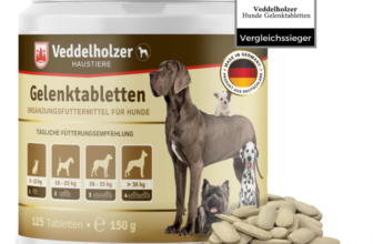 Veddelholzer-VERGLEICHSSIEGER-2024-Hunde-Gelenktabletten-mit-Grünlippmuschel