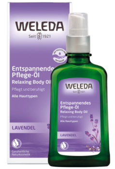 WELEDA-Bio-Lavendel-Körperöl-ätherisches-Naturkosmetik-Hautpflege-Massageöl-Pflegeöl-mit-Lavendelöl