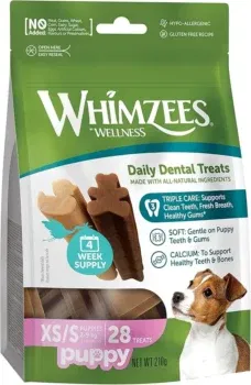 WHIMZEES By Wellness Puppy Stix Kauknochen für kleine Welpen XS/S 28 Stück