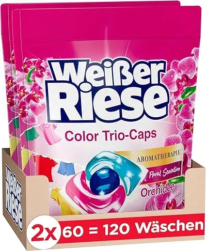 Weißer Riese Color Trio-Caps Aromatherapie Orchidee