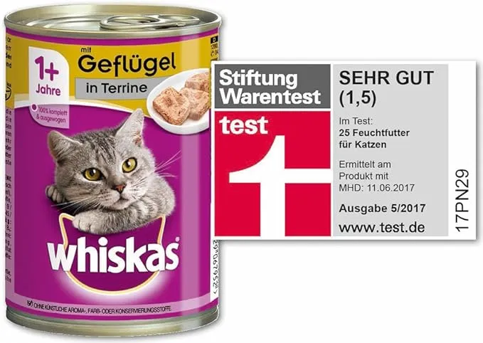 Whiskas Terrine Adult Geflügel