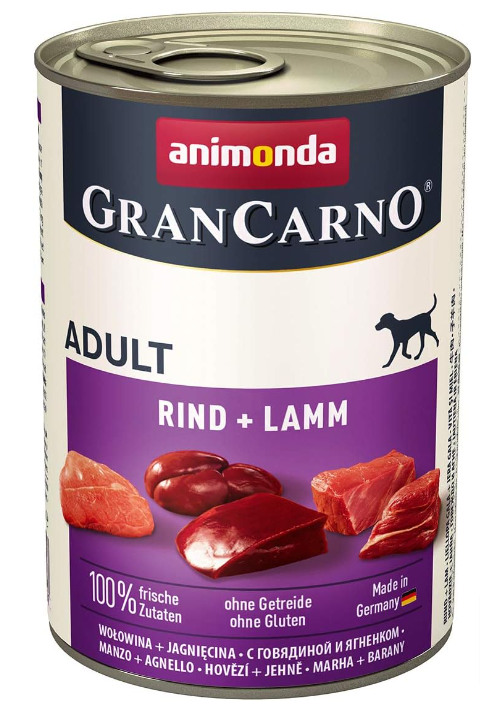 Animonda-Grancarno-Adult-Hundefutter-Nass-Nassfutter-Für-Erwachsene-Hunde-Rind-Lamm