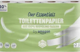 by Amazon ECO Toilettenpapier 3-lagig