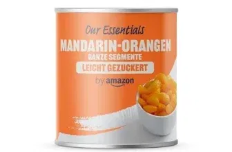 by Amazon Mandarin-Orangen ganze Segmente leicht gezuckert