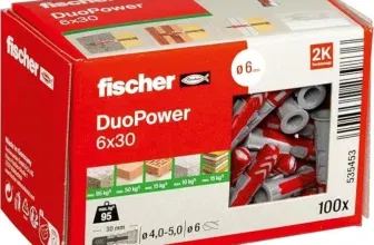 fischer DuoPower 6 x 30 Universaldübel