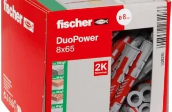 fischer DuoPower 8 x 65, Universaldübel 50 Stück