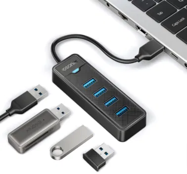 iDsonix-4-Port-USB-Hub-3-0-Hub-für-Laptop